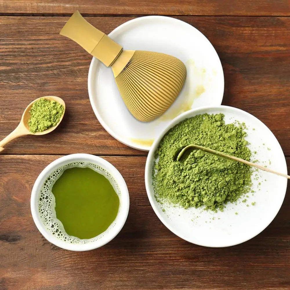 DIY Japanese Ceremony Bamboo Matcha Practical Powder Whisk Coffee Green Tea Brush Chasen Tool Grinder Brushes Tea Tools