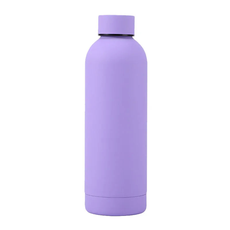 500/750ML Small Mouth Thermos Cup, Outdoor Stainless Steel Bottle,  Thickened Double Water Cup