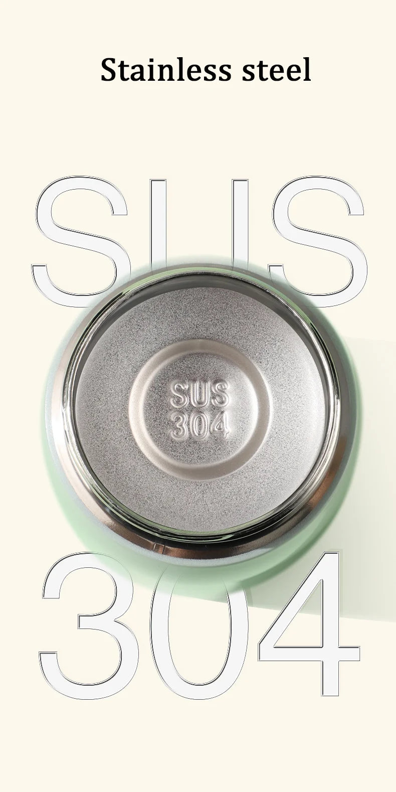 320/460ML Kids Stainless Steel Thermal Bottle Portable Kids Straw Mug Cold and Hot Thermal  Student Water Bottle