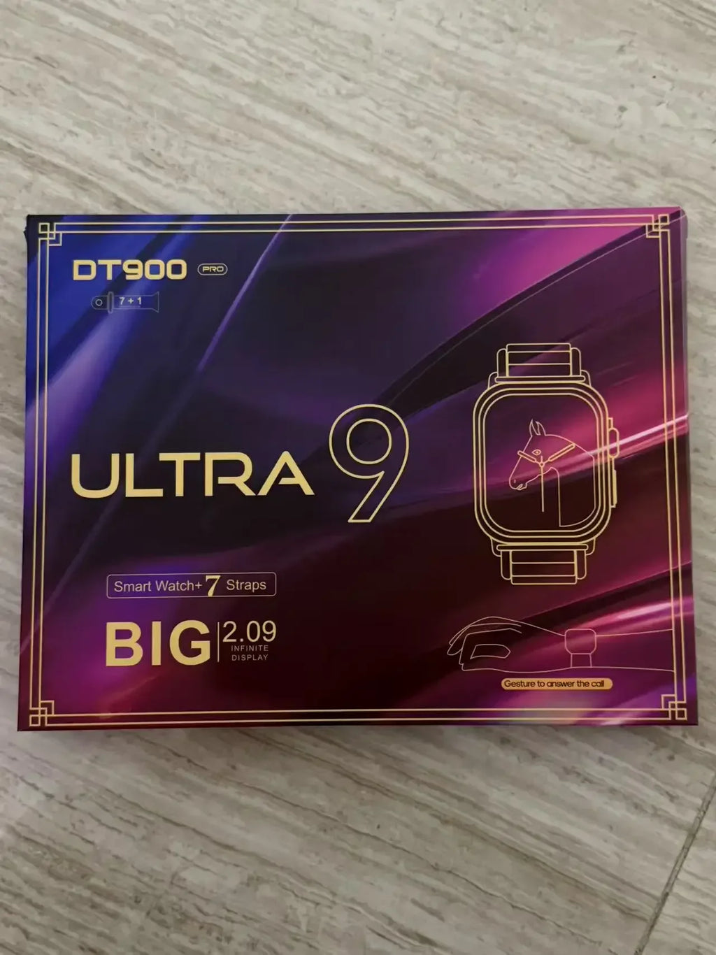 DT900 Ultra Pro Smart Watch: 49mm HD Touchscreen,Bluetooth Calling, Wireless Charging