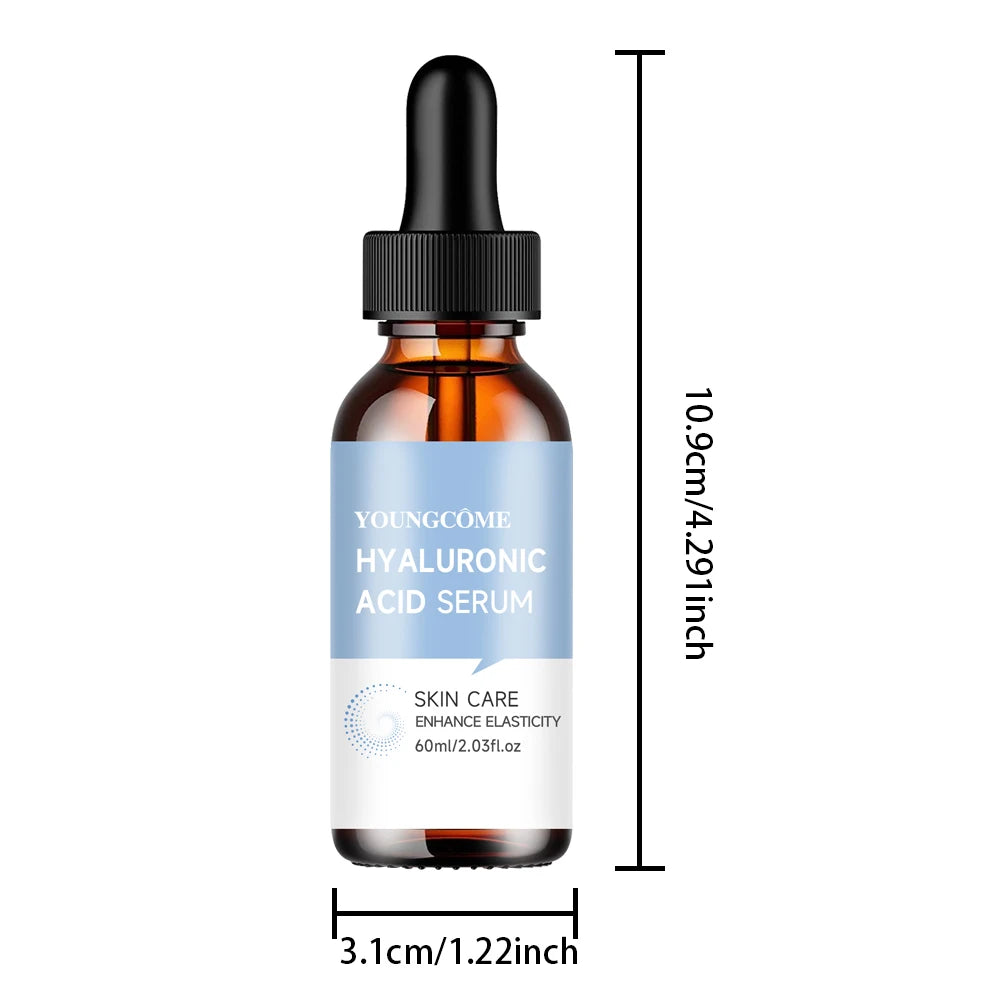 Hyaluronic Acid Serum for Skin 100% Pure Anti Aging Serum Intense Hydration Firming Fine Lines Lighten