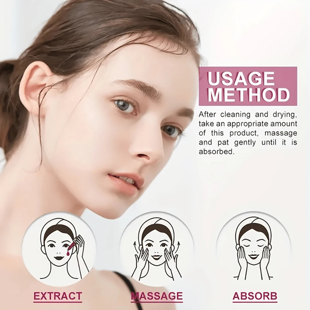 30ml Garnier Whitening Essence Removes Acne Marks Facial Repair Serum Shrinks Pores Moisturizes Essence