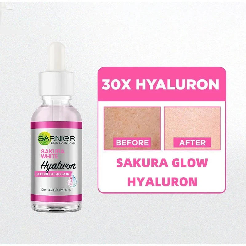 30ml Garnier Whitening Essence Removes Acne Marks Facial Repair Serum Shrinks Pores Moisturizes Essence