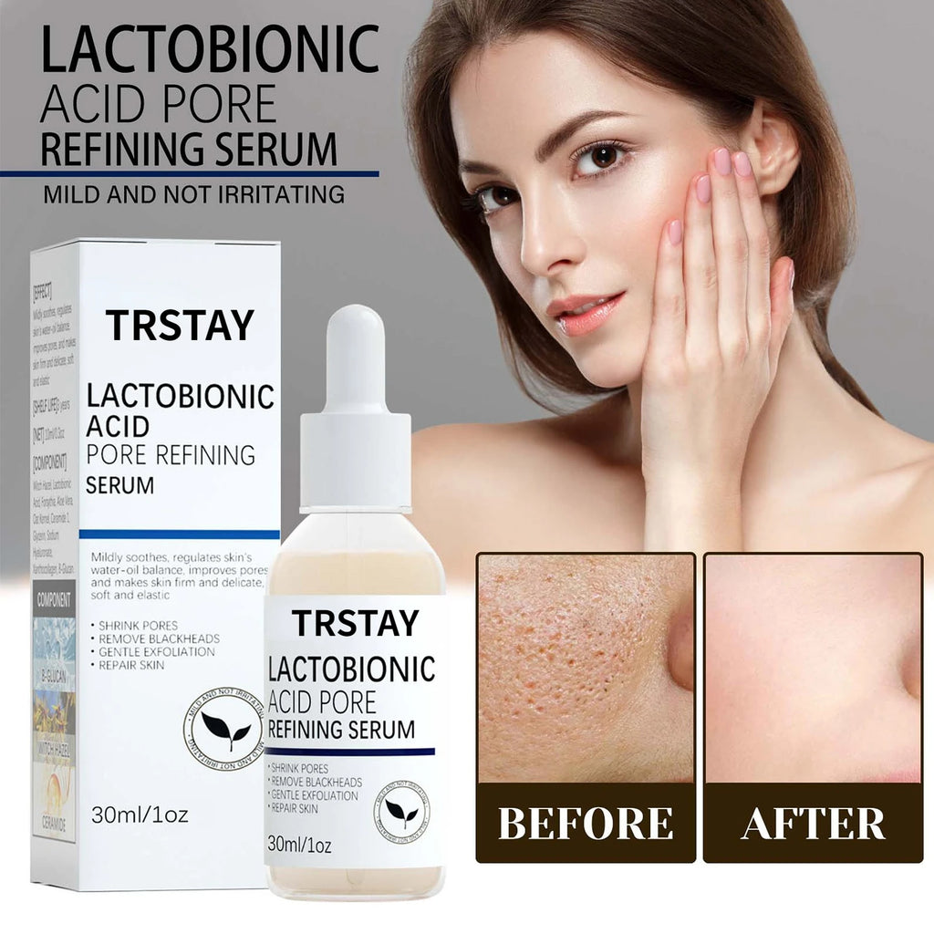 Serums Facial Lactobionic Acid Skin Care Face Serums Reduce Wrinkles Fine Eye Essence Firming Lifting