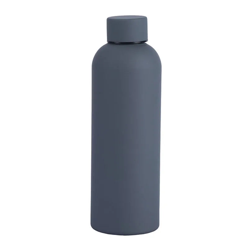 500/750ML Small Mouth Thermos Cup, Outdoor Stainless Steel Bottle,  Thickened Double Water Cup