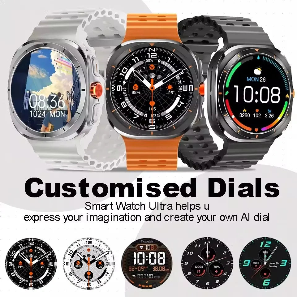 2025 New Smartwatch GT7 Ultra 1.52-inch AMOLED HD Display Bluetooth  Men Women Watch Gift