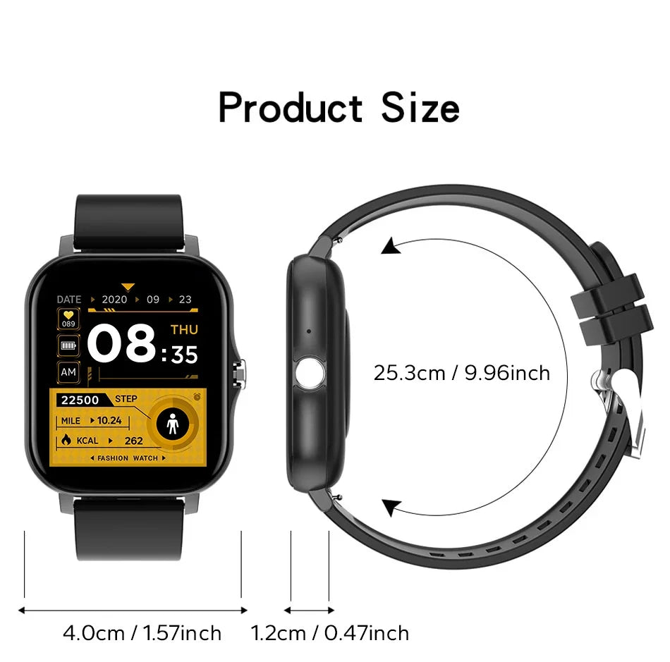 New Smart Watch Android IOS Phone 1.44 Inch Color Screen Bluetooth Call