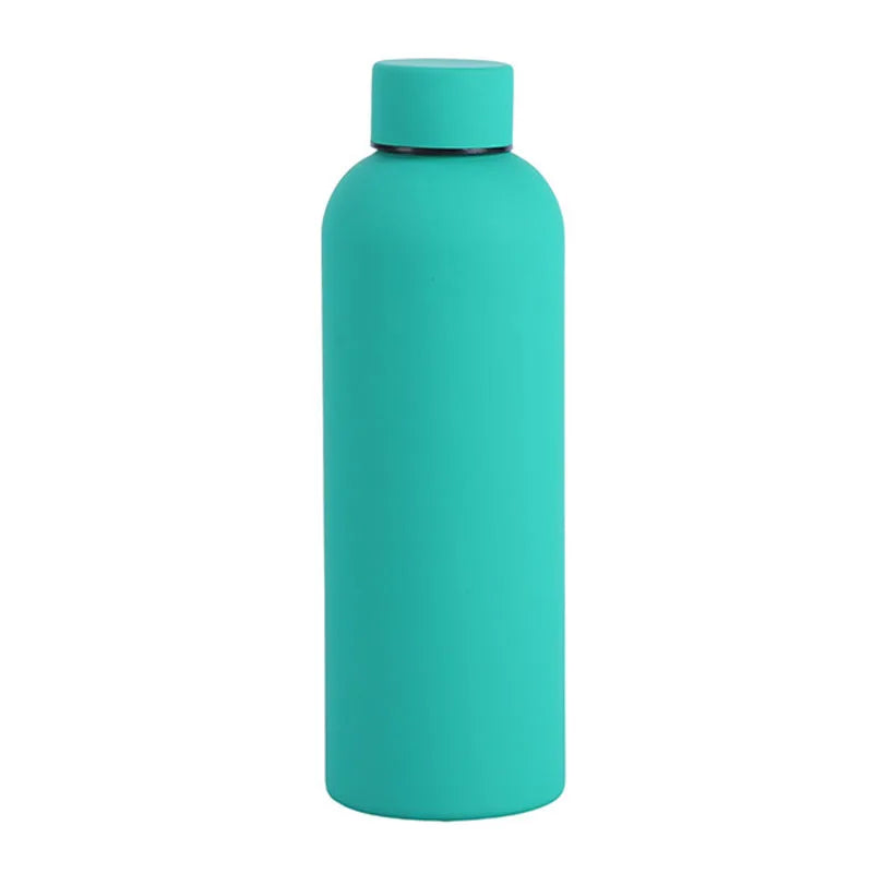 500/750ML Small Mouth Thermos Cup, Outdoor Stainless Steel Bottle,  Thickened Double Water Cup