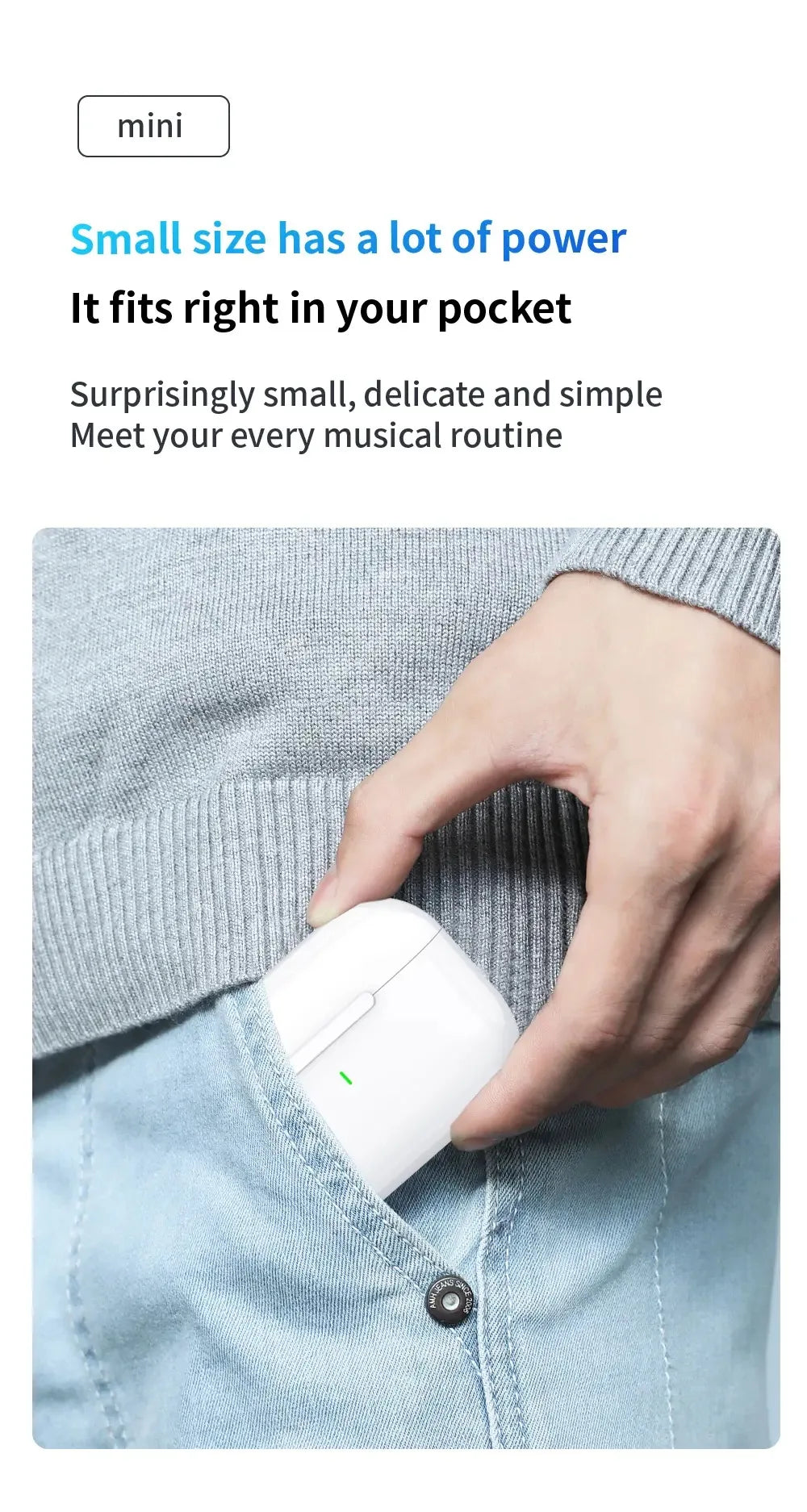 Original AIR ANC Bluetooth Earphones TWS Noise Reduction Wireless Earbuds